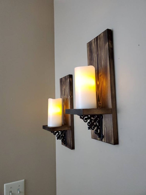 wall candle holders uk