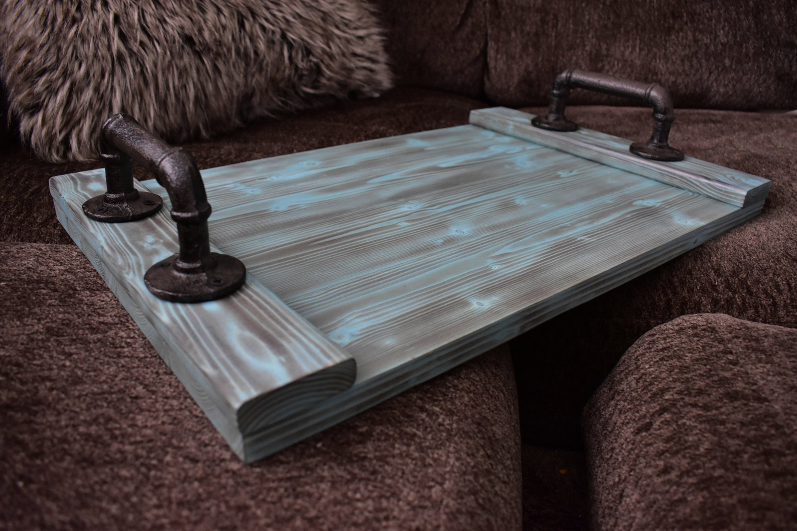 Rustic Coffee Table Tray Coffee Table Decor Decorative Etsy