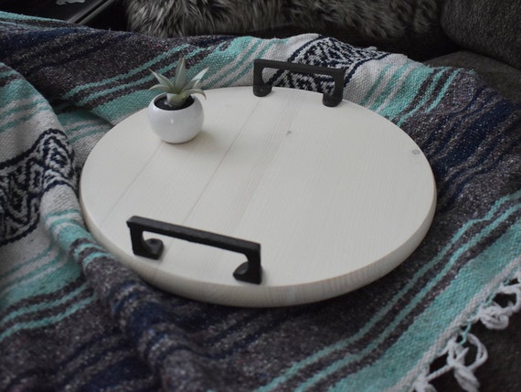 Round Wooden Tray Decorative Trays Coffee Table Round Wooden Tray Decorative, Round Table Foothills