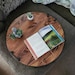 Coffee Table Tray, Round Wood Tray, Wood Serving Tray, Tray With Handles, Ottoman Tray, Decorative Trays, Wooden Tray, Circle Tray