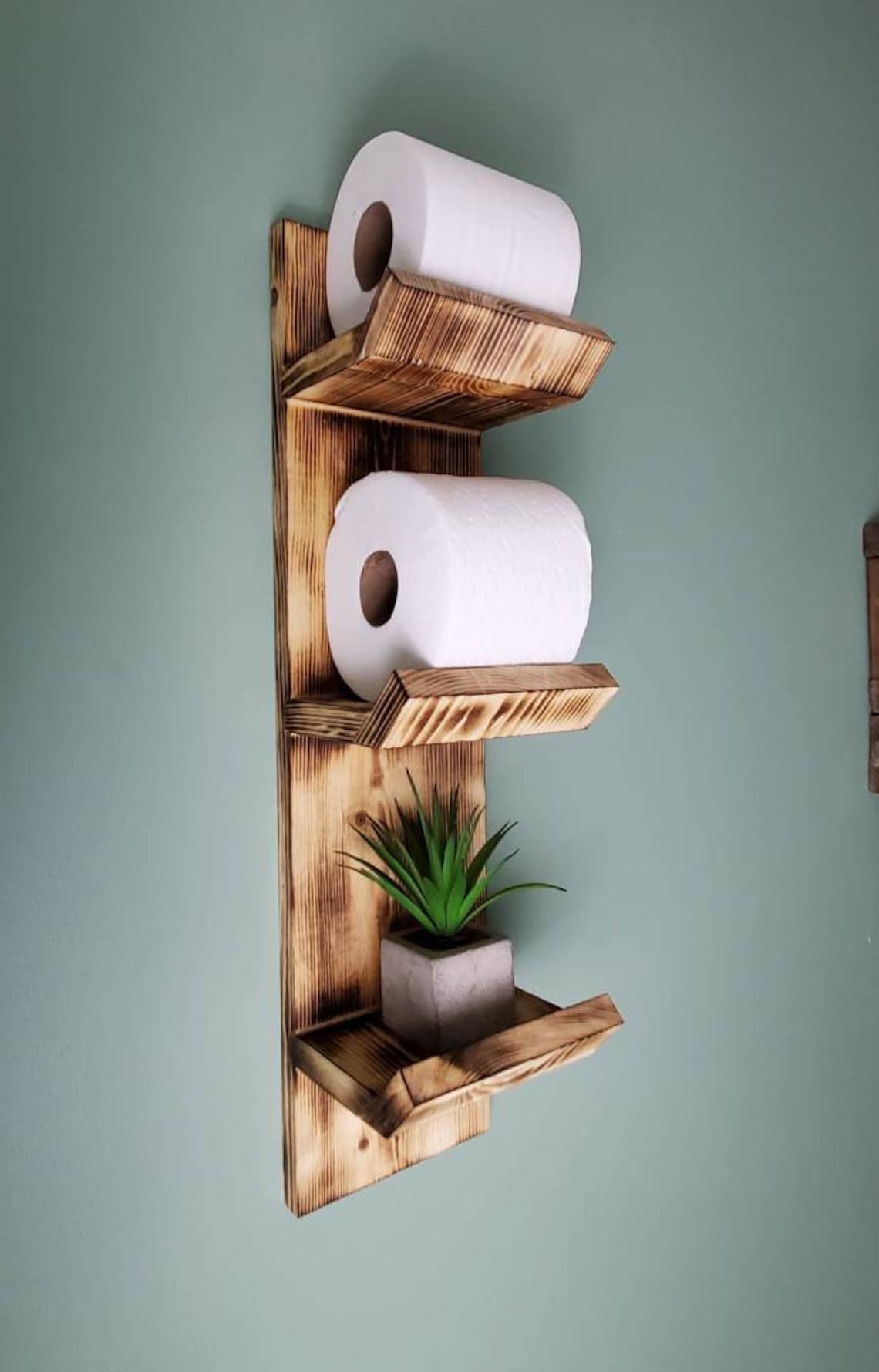 Toilet Paper Holder Toilet Paper Shelf Bathroom Shelf - Etsy