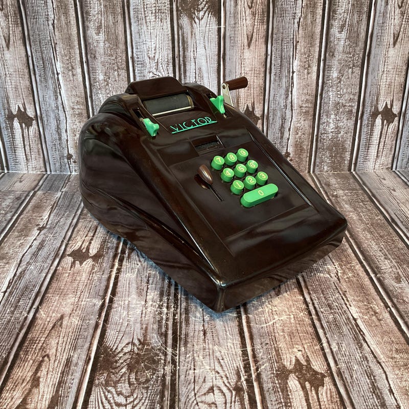 Antique Adding Machine - Etsy