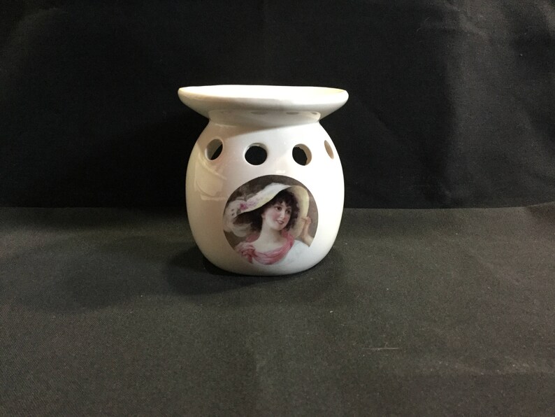 Lady Ceramic Wax Warmer With Free Scented Wax Melt Etsy