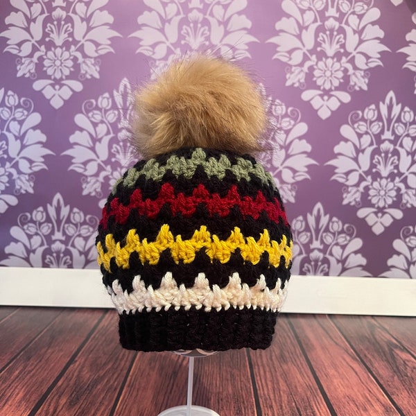 Crochet Hudson Bay Inspired Hat