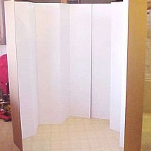 Portable Vaccination Station Privacy Screen Partition Rural Pharmacy image 1