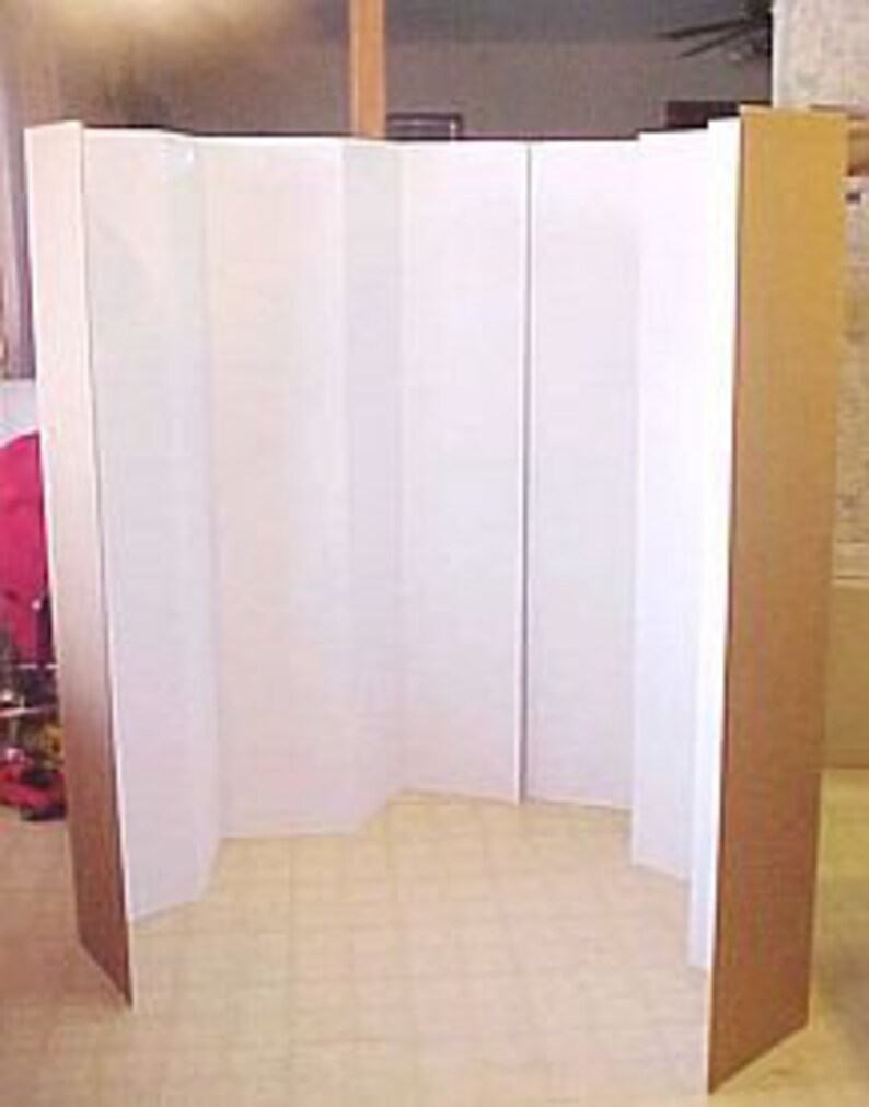 Portable Vaccination Station Privacy Screen Partition Rural Pharmacy image 1