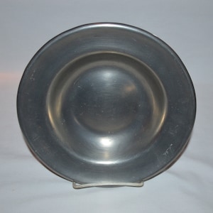 G.L. Jung Svenskt Tenn - Swedish Metal 8.5&quot; Bowl - Pewter Silver Color - Z9 UTI Lund Handarbete - Hovjuvelerare Angelholm Berggrens Guld