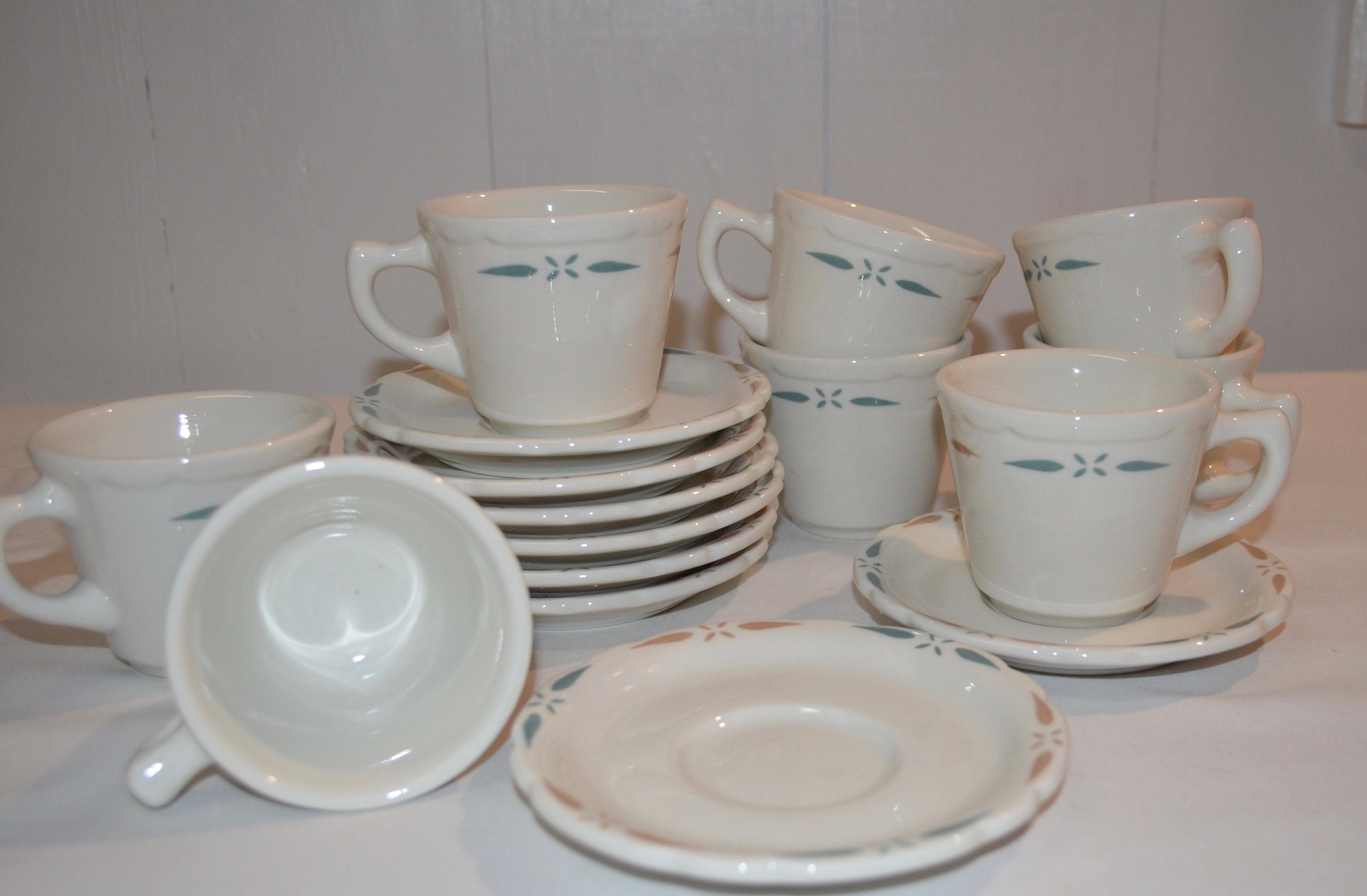 Walker China 8 SETS Excellent Condition Coffee Cup & Etsy
