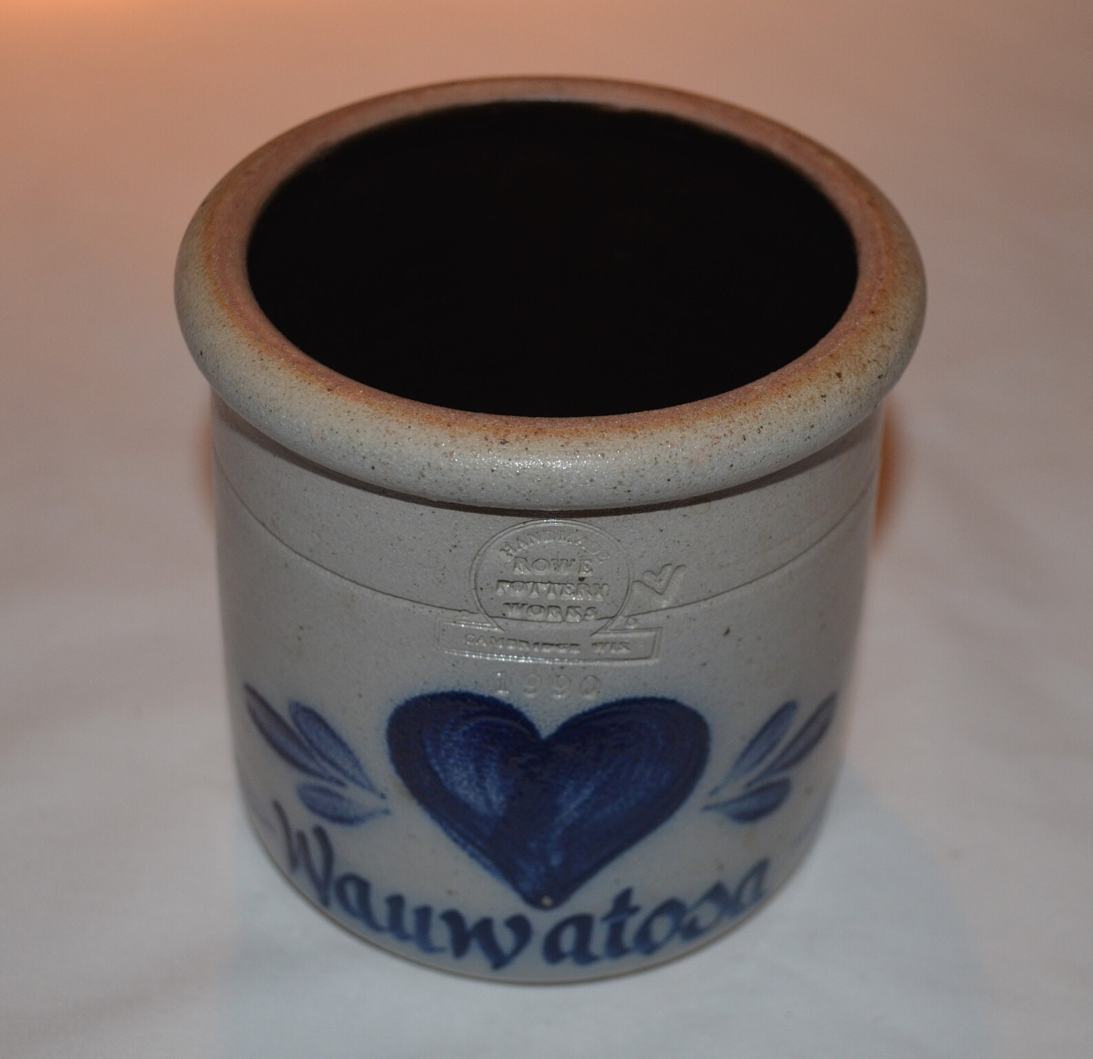 Rowe Pottery Works WAUWATOSA Old Toll Road Village Etsy