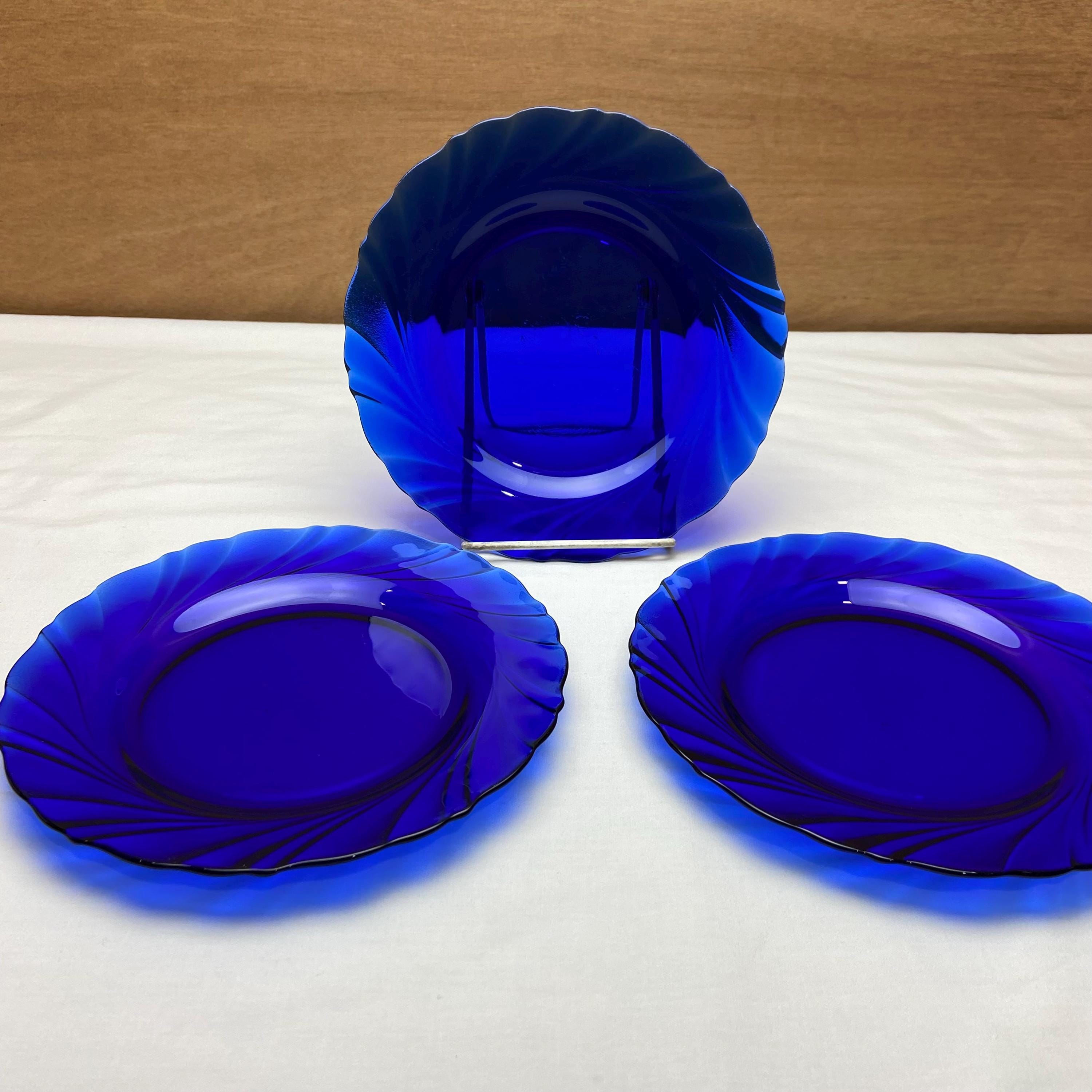 Bormioli Rocco Cobalt Blue 6set ヴィンテージ Bormioli Rocco Cobalt
