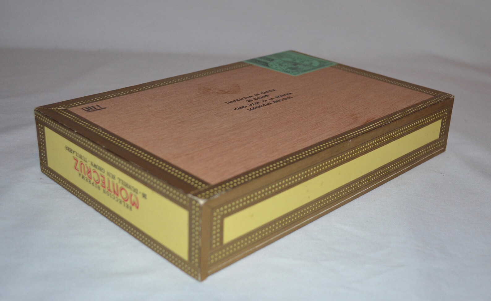 Vintage Cigar Box Montecruz Dunhill Sun Grown Tubulares - Etsy
