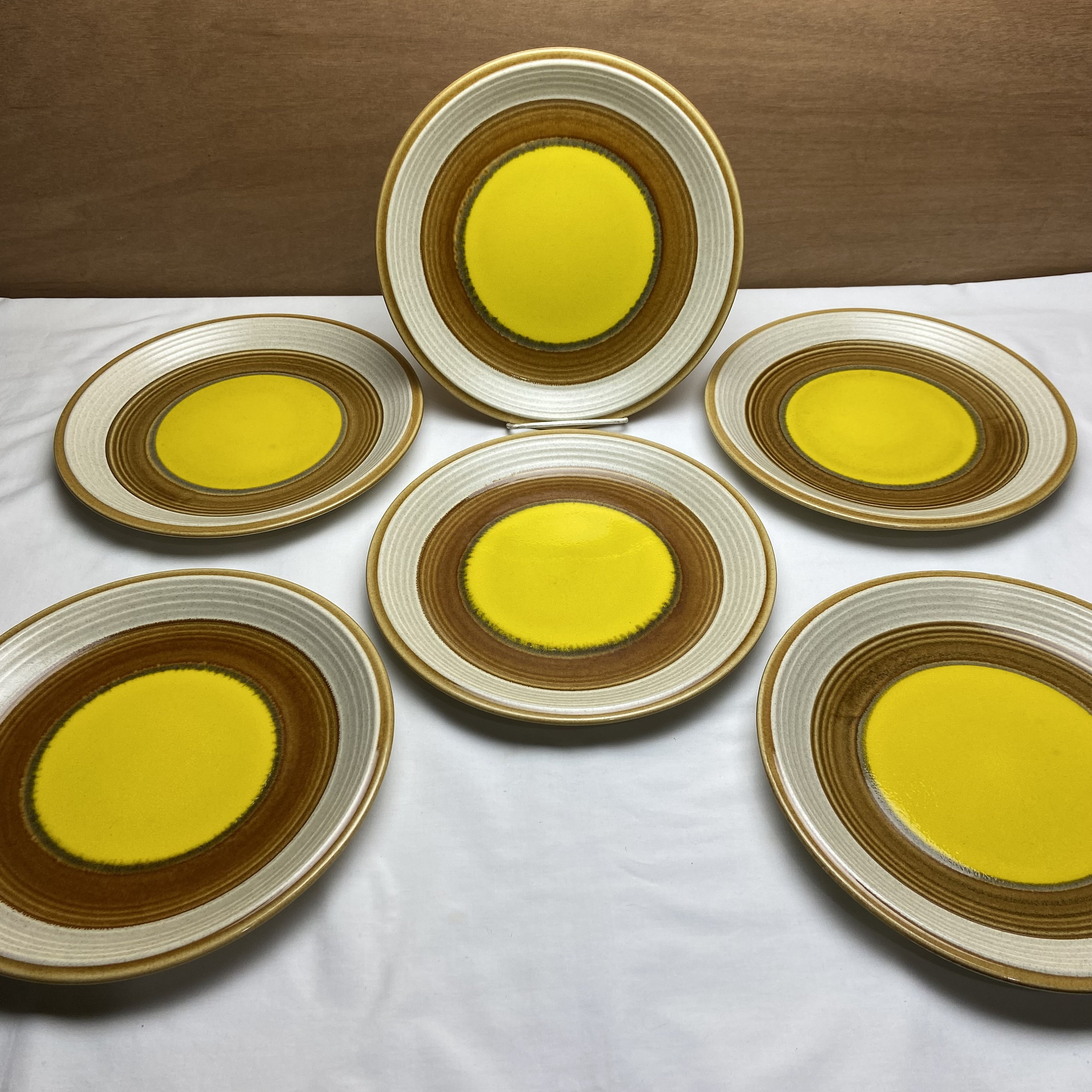 SET of Mikasa Natures Song Buttercup Dinner Plates 10 5/8