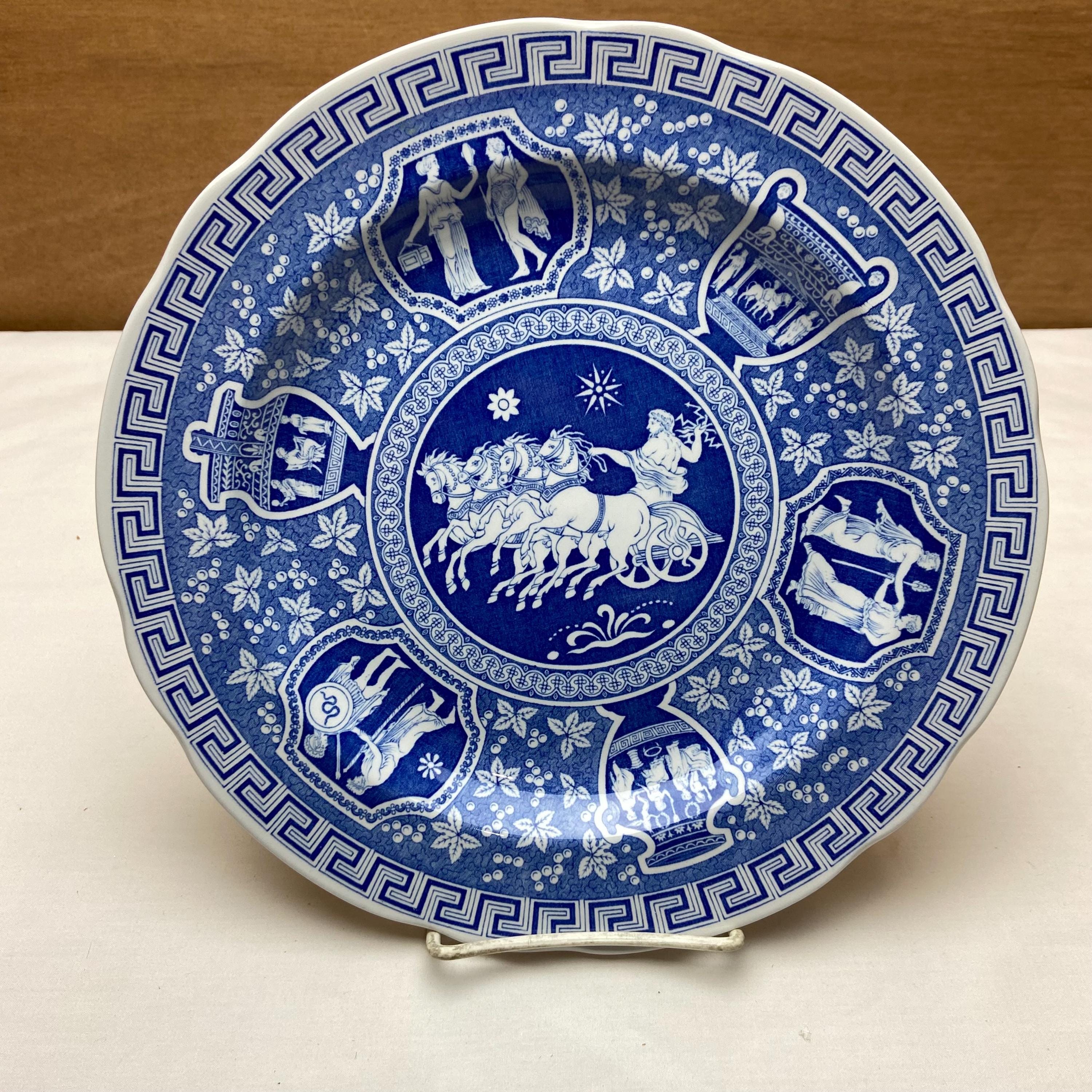 食器 Spode Blue Room Collection Greek Spode Greek Blue Room Collection Traditions Series 10 1/2