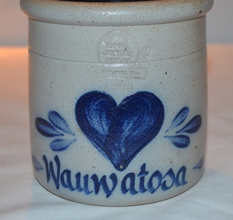 Rowe Pottery Works WAUWATOSA Old Toll Road Village Etsy