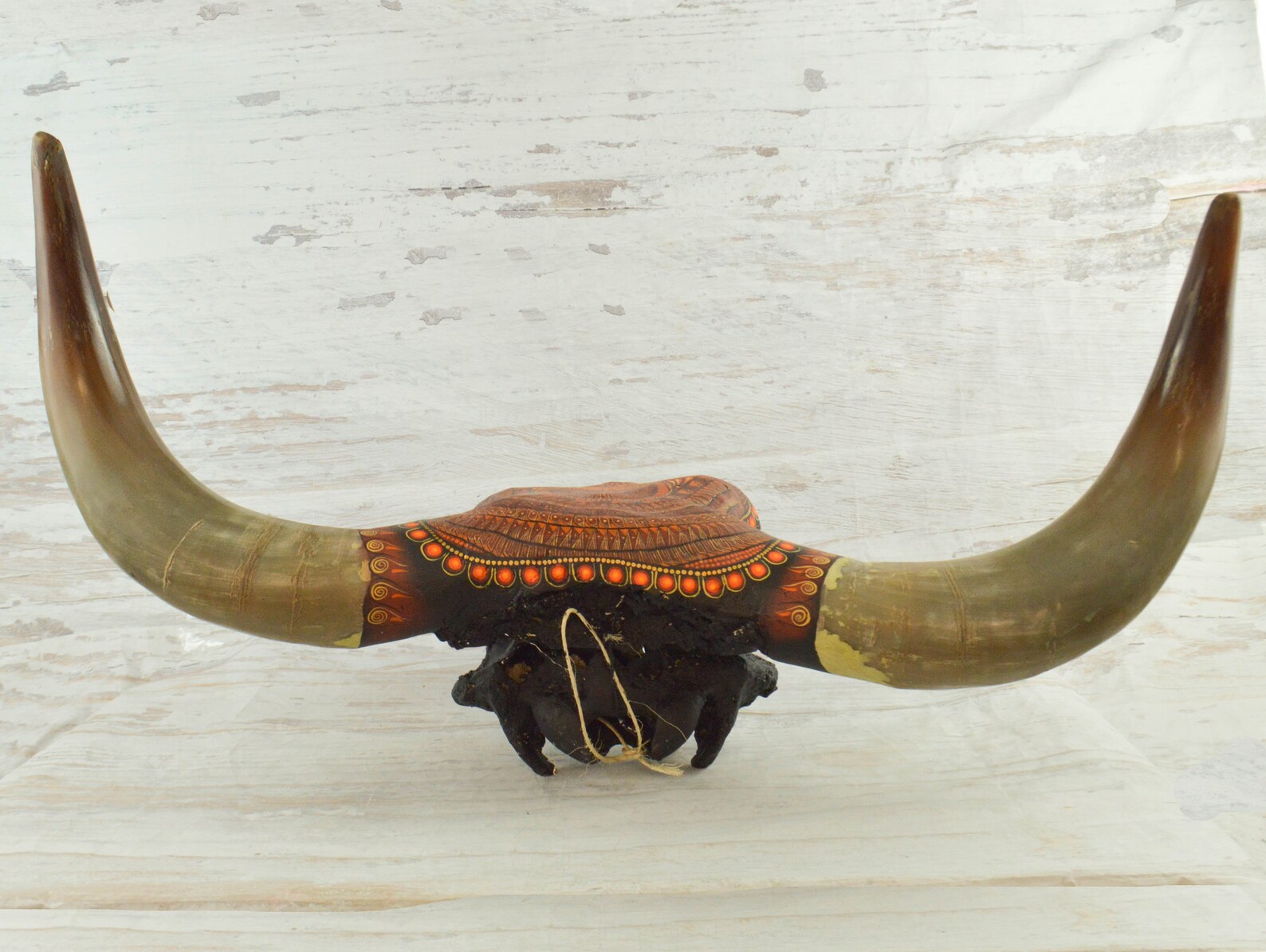 Magia Mexica A1969 Bull Head Alebrije Oaxacan Wood Carving Etsy