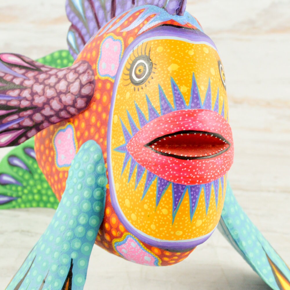 アレブリヘ 魚 メキシコの伝統工芸品 アレブリヘ 魚 メキシコの伝統工芸品 - メルカリ
