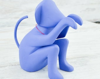 Rzeźba Alebrije z drewna kopalowego, ręcznie rzeźbiona | Meksykańska sztuka ludowa, dekoracje DIY