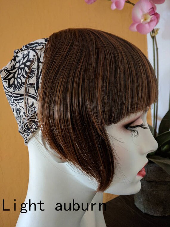 Straight Front Bangs-perfect under any 