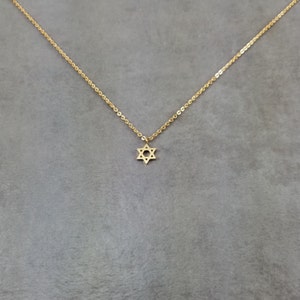 Star of David [GOLD] Plated Necklace in Gift Box Shield Jewish Zionist Jew Hexagram Israel Holy Tora