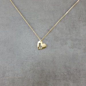 Heart Pit Bull [GOLD] Plated Necklace Gift Box Dogs Canine Breed Pets Love Animals Terrier