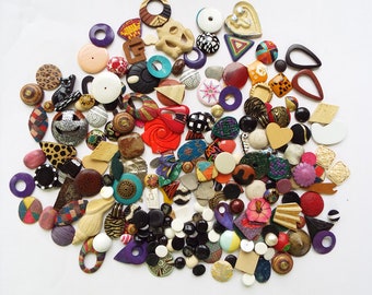Mixed Lot Destash Arts & Crafts, Jewelry, or Collage Components