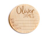 Hospital Announcement, Baby Birth Announcement Sign, Personalized Baby Name Sign for hospital, Newborn Photo Prop, Custom Name Sign