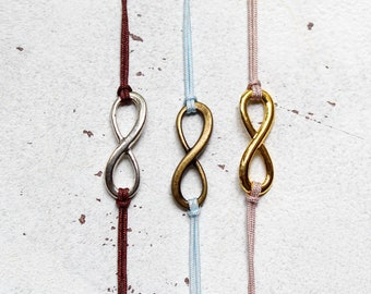 Infinity • Macrame Bracelet | color choice | Bracelets | gift woman | girlfriend | sister | mummy