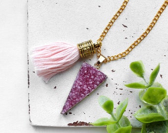 Pink Dream • Necklace | Necklace Druse | Gift idea woman | girlfriend | sister | mummy
