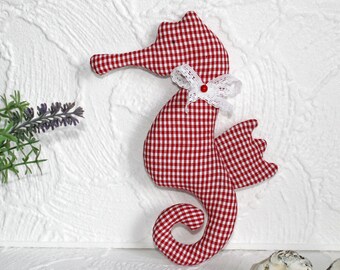 Seahorse ~ fabric decoration | gift idea