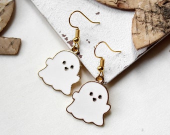 B-stock earrings small ghost • earrings | Earrings