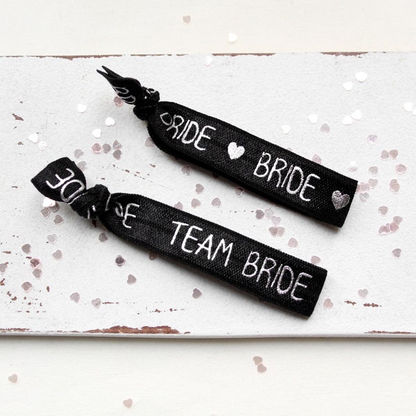 Bride or Team Bride • Bracelet | Hairtie | Hen Party