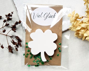 Lucky clover made from casting powder ~ small gift | Lucky charm