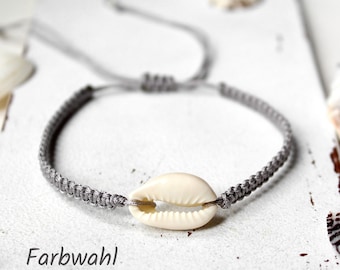 seashell • anklet | Macrame | color choice