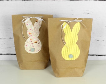 Set of 2 gift bags ~ Easter | Bags bunny | Gift wrapping