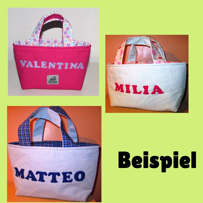 Easter Bag Easter basket Gift little bunny Easter Nest