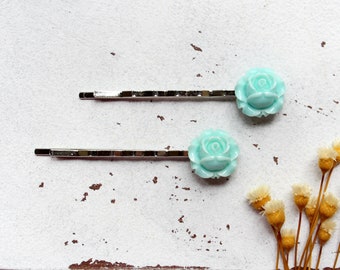 Mint • Hair Clips | hair accessories | Gifts for Women | girlfriend | girl | Sister