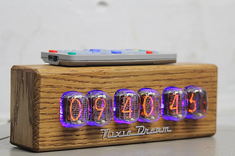 Nixie Tube Clock Nixie Clock Anniversary Gift Vintage Etsy