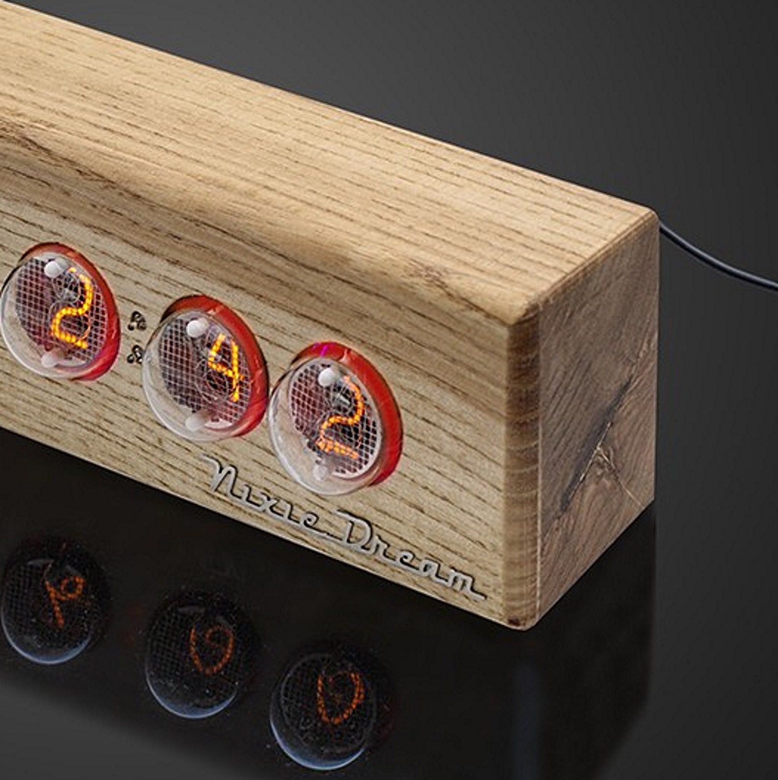 Nixie Tube Clock IN4 Wooden Case Replaceable Nixie Etsy