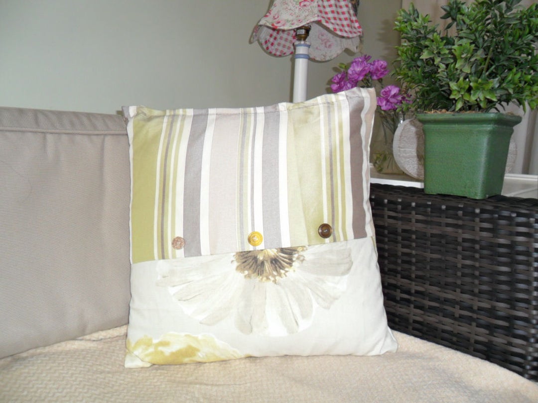 Handsewn Shabby Chic Cushion/pillow Cover Etsy