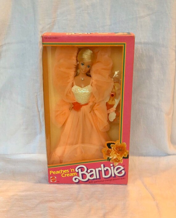 peaches and cream barbie 1984