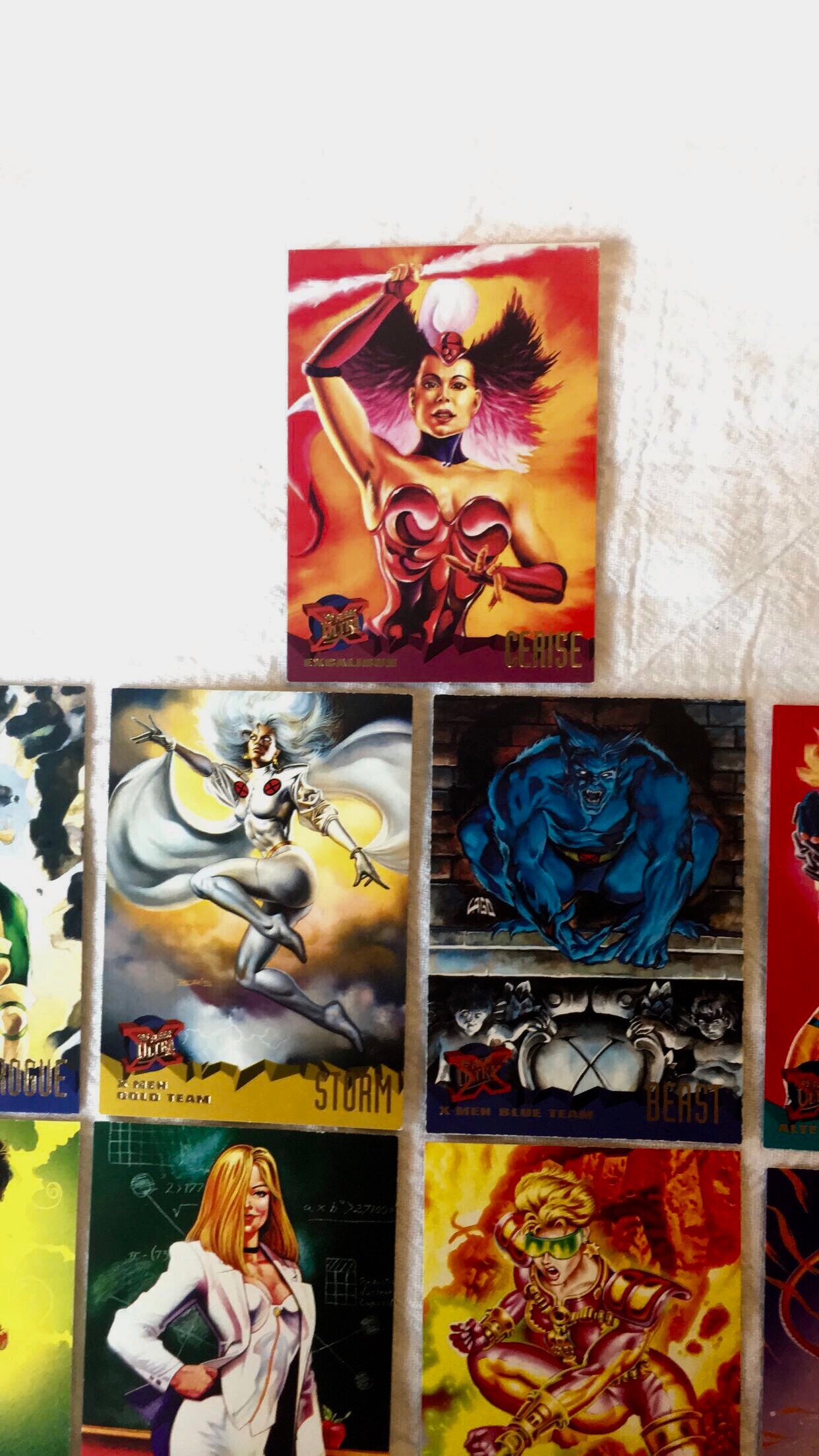 Vintage Set of 9 Marvel 1995 Fleer Ultra X-men Collectors - Etsy