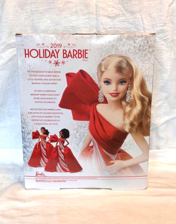 Mattel Holiday Barbie Doll00s Happy Holidays Etsy Ireland