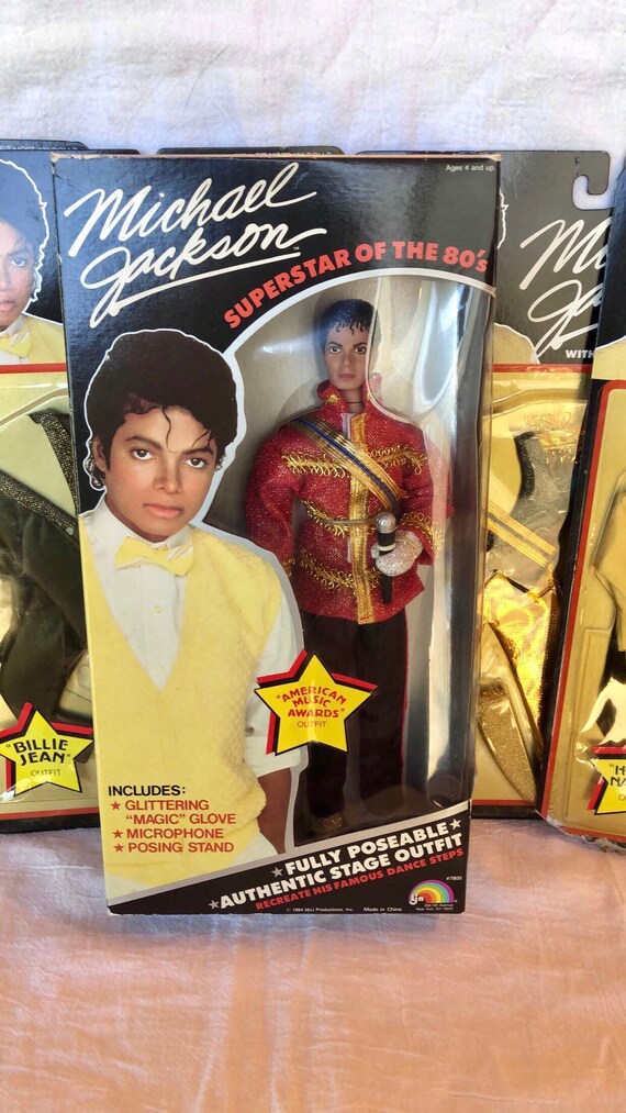 vintage michael jackson doll