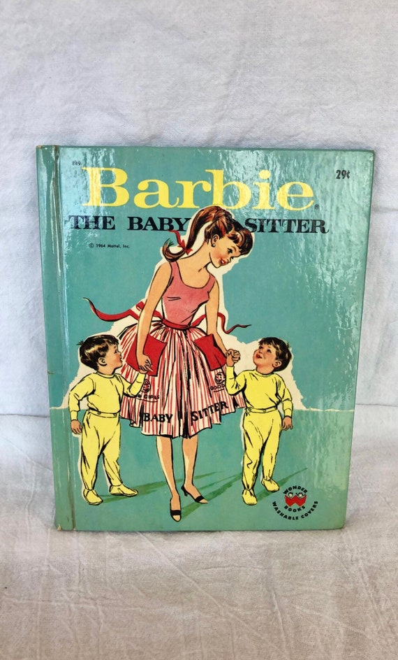 vintage barbie books
