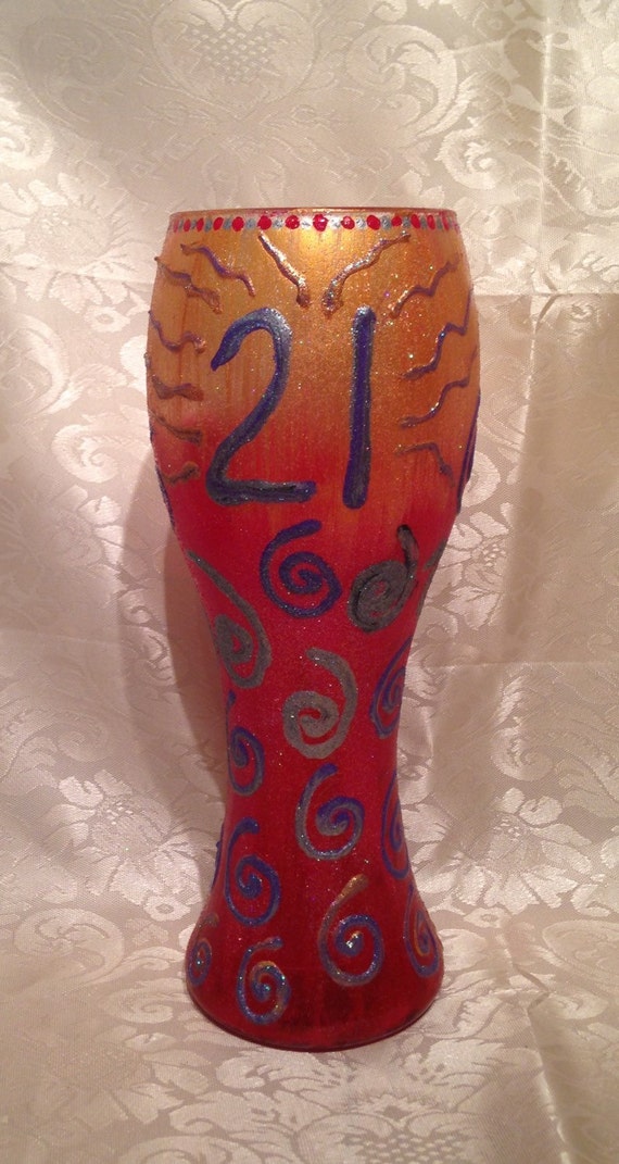 funky glitter glasses