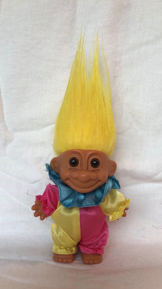 troll doll yellow hair