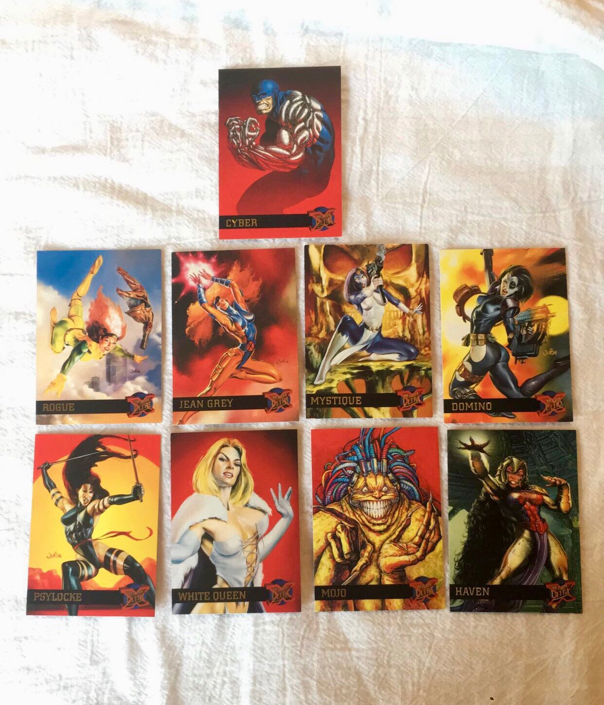 1995 Fleer Ultra X-Men Trading Cards Sealed Card Pack Jean Grey Marvel Comics 