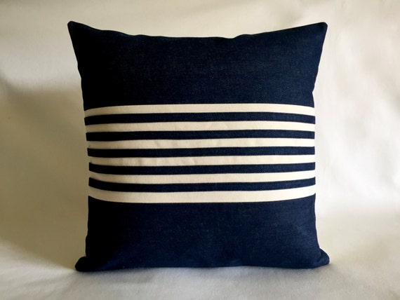 Coussin Housse Taie D/'oreiller Motif Coussin Maritime ancre Canvas-tissu