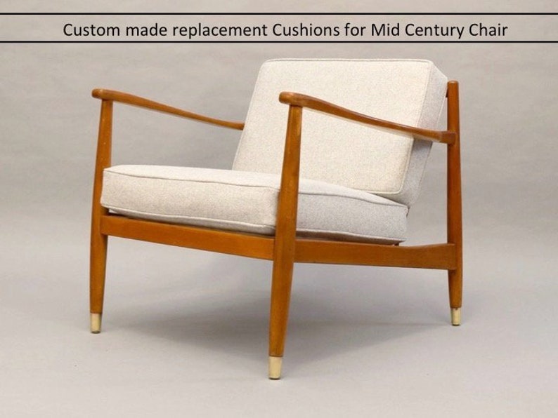Replacement Cushions For Mid Century Chairs Custom Made Chair By Renaissance