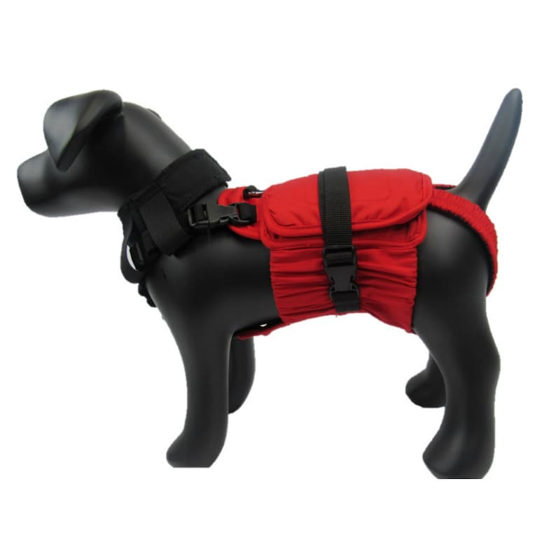 SMALL Dog Diaper Wrap With Neck and Extender Package 7.5 Etsy